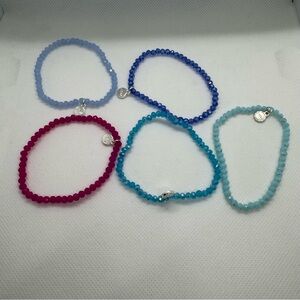 5 Lizas Stretch Bracelets